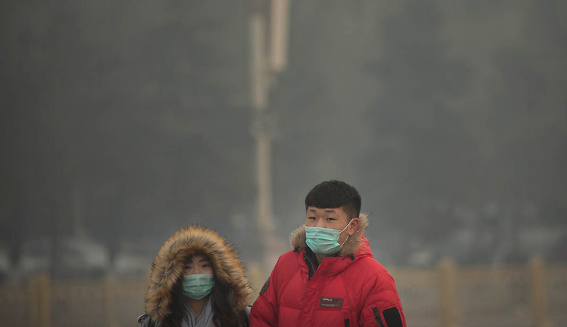 Illustration for article titled La nube de contaminación sobre China ya es más grande que toda España